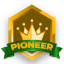 Pioneer Gold Certified Badge
