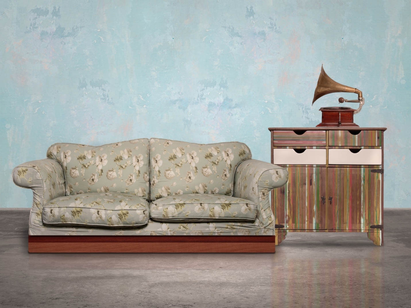sofa,drawer.monograph